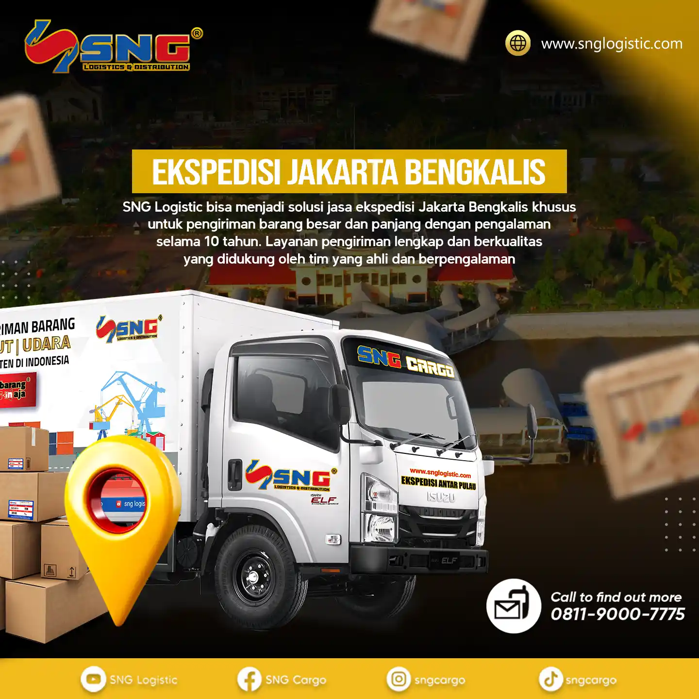 Ekspedisi Jakarta Bengkalis Door to Door Termurah